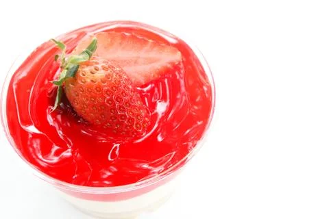 Strawberry cake Stock Photos
