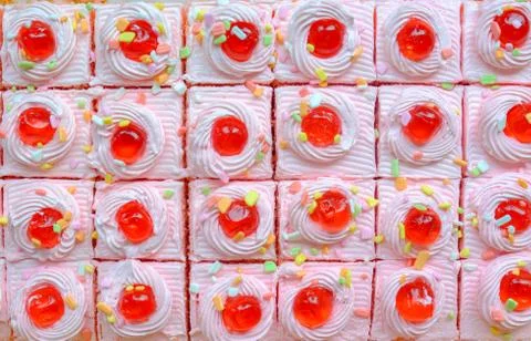 Strawberry cake Foto stock