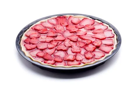 Strawberry cake Stock Photos