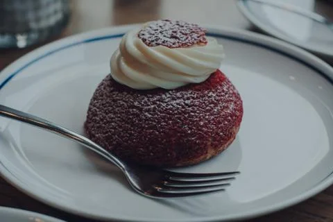 Strawberry cake Stock Photos