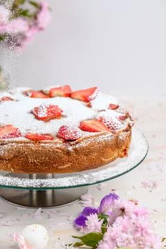 Strawberry Cake Stock Photos