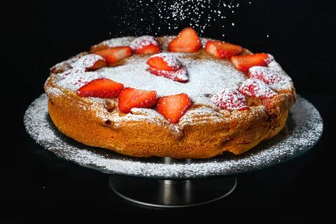 Strawberry Cake Stock Photos