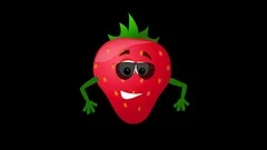 Tomato cartoon character waving hand. An... | Stock Video | Pond5