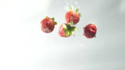 STRAWBERRY CASCADE Video stock 65420256