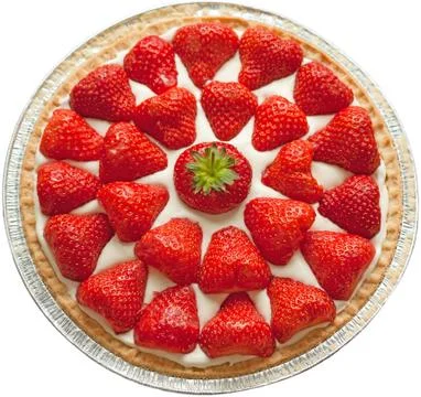 Strawberry Cheesecake Stock Photos
