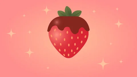 Strawberry with chocolate Vídeos de archivo 323332710