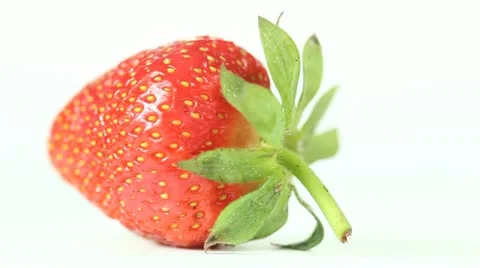 Strawberry Close-Up Stock Footage 11014104