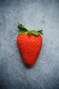 Strawberry close up Stock Photos