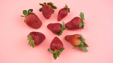 Strawberry close up rotating Stock-Footage 236192753