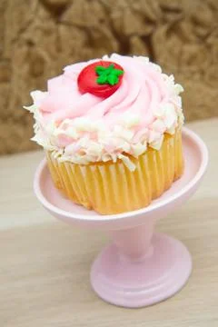 Strawberry cupcake Фото