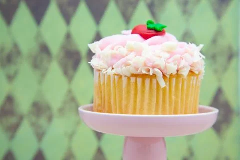 Strawberry cupcake Фото