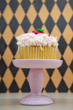 Strawberry cupcake Фото