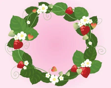 Strawberry design Stock Illustration