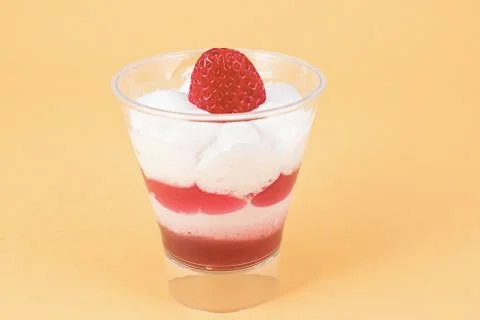 Strawberry dessert Stock Photos