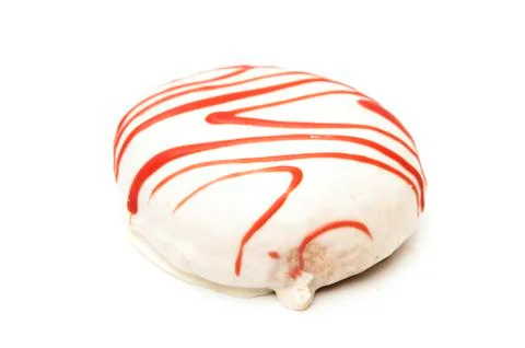 Strawberry donuts Stock Photos