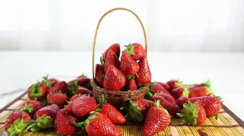 Strawberry Stock Footage 22409332