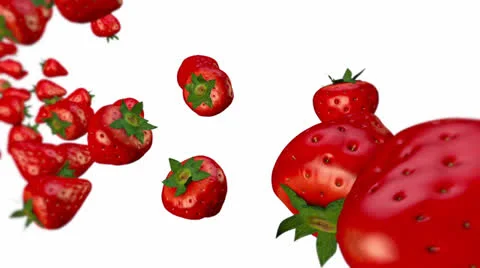 Strawberry Video stock 24707075