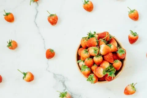 Strawberry fruit Stock Photos