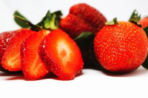 Strawberry fruit Stock Photos