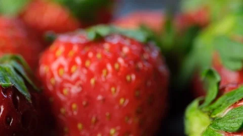 Strawberry Fruits Stock Footage 99847672
