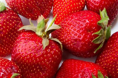 Strawberry - full frame Stock Photos