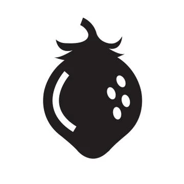 Strawberry icon Stock Illustration