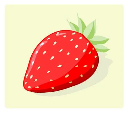 Strawberry Icon Stock Illustration