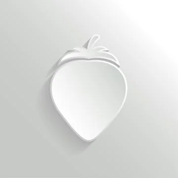 Strawberry Icon Stock Illustration