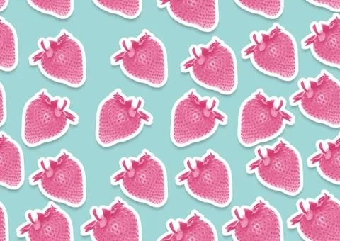 Strawberry Stock Illustration