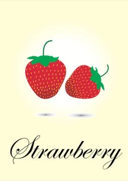 Strawberry Illustrazione stock