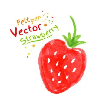 Strawberry Illustrazione stock