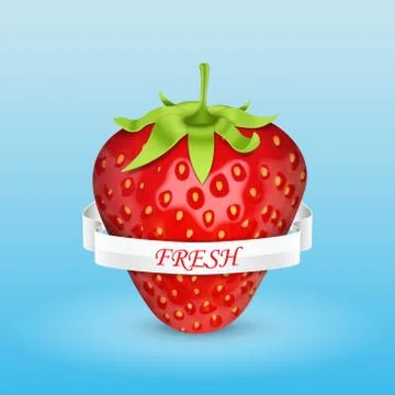 Strawberry Stock Illustration