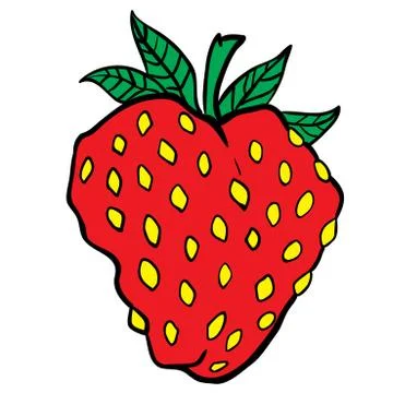 Strawberry Stock Illustration