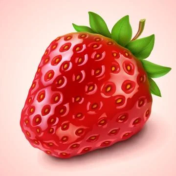 Strawberry Stock Illustration