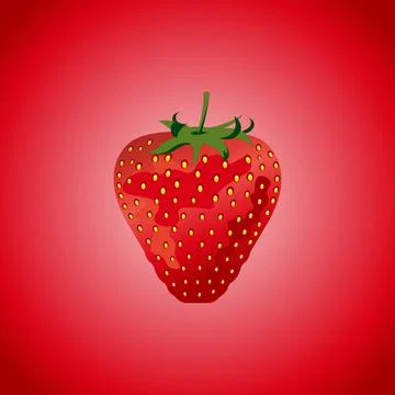 Strawberry Illustrazione stock