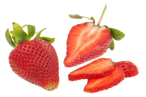 Strawberry isolated Stock Photos