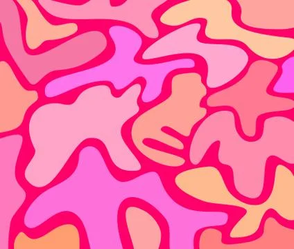 Strawberry jam pattern Illustrazione stock