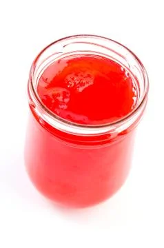 Strawberry jam Stock Photos