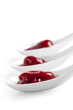 Strawberry jam Foto stock