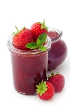 Strawberry Jam Stock Photos