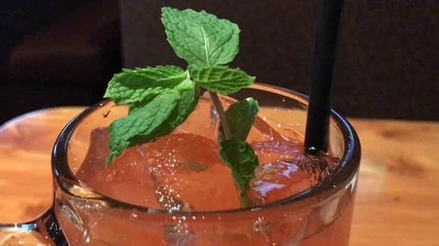 Strawberry Lemonade Drink 스톡 동영상 121175907