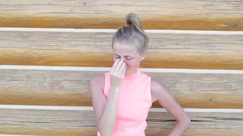 Strawberry mask Stock Footage 64673207