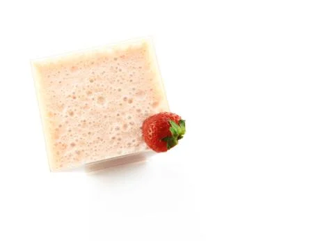 Strawberry milkshake Foto stock