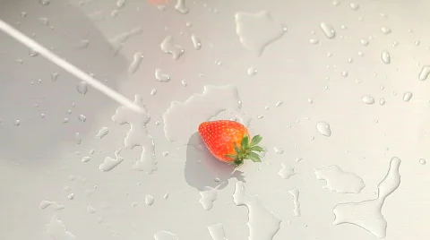 Strawberry mixed 스톡 동영상 788616