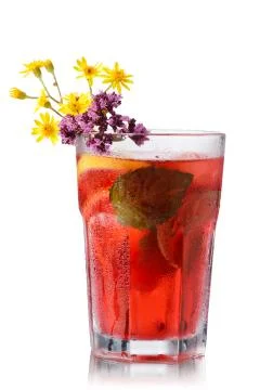 Strawberry mojito Stock Photos