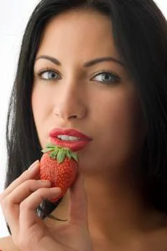 The strawberry Stock Photos