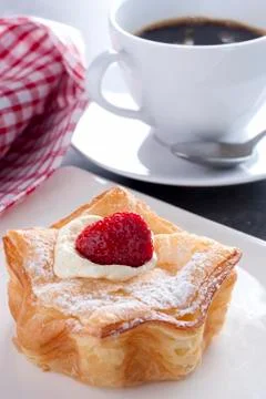 Strawberry pie Stock Photos
