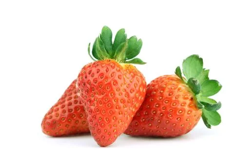 Strawberry pile Stock Photos