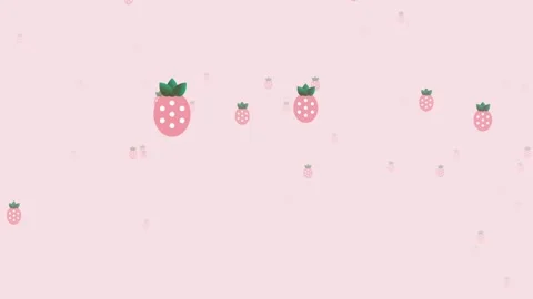 Strawberry Platformer Stock Footage 335626937
