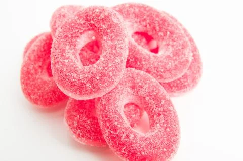 STRAWBERRY RINGS Stock Photos